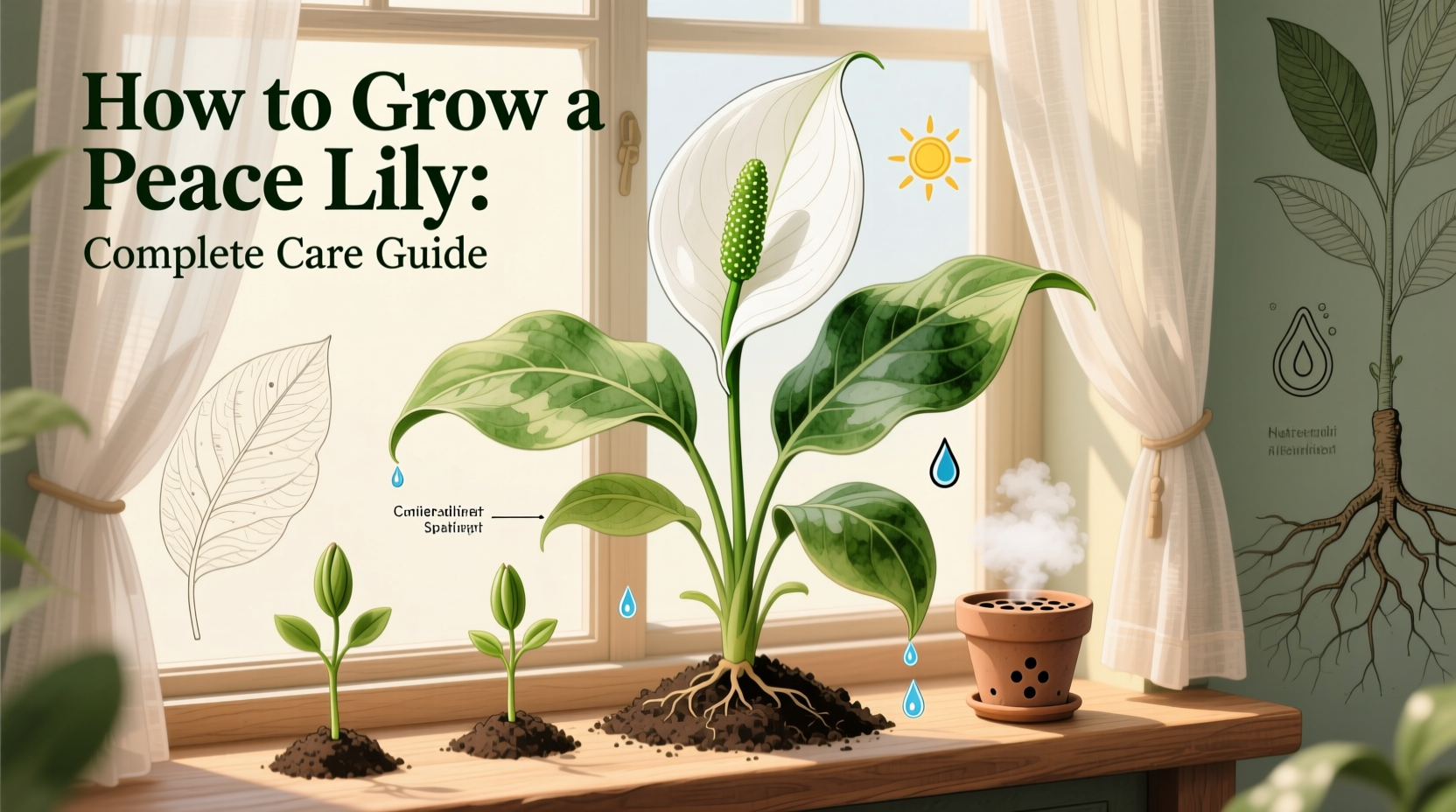 how do you grow a peace lily