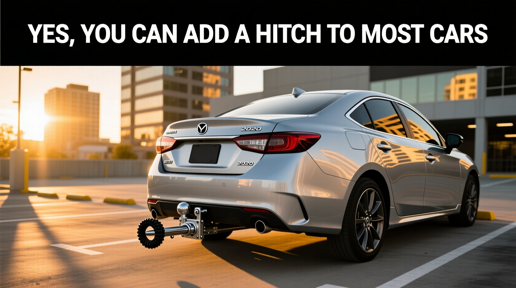 can you add a hitch to a car