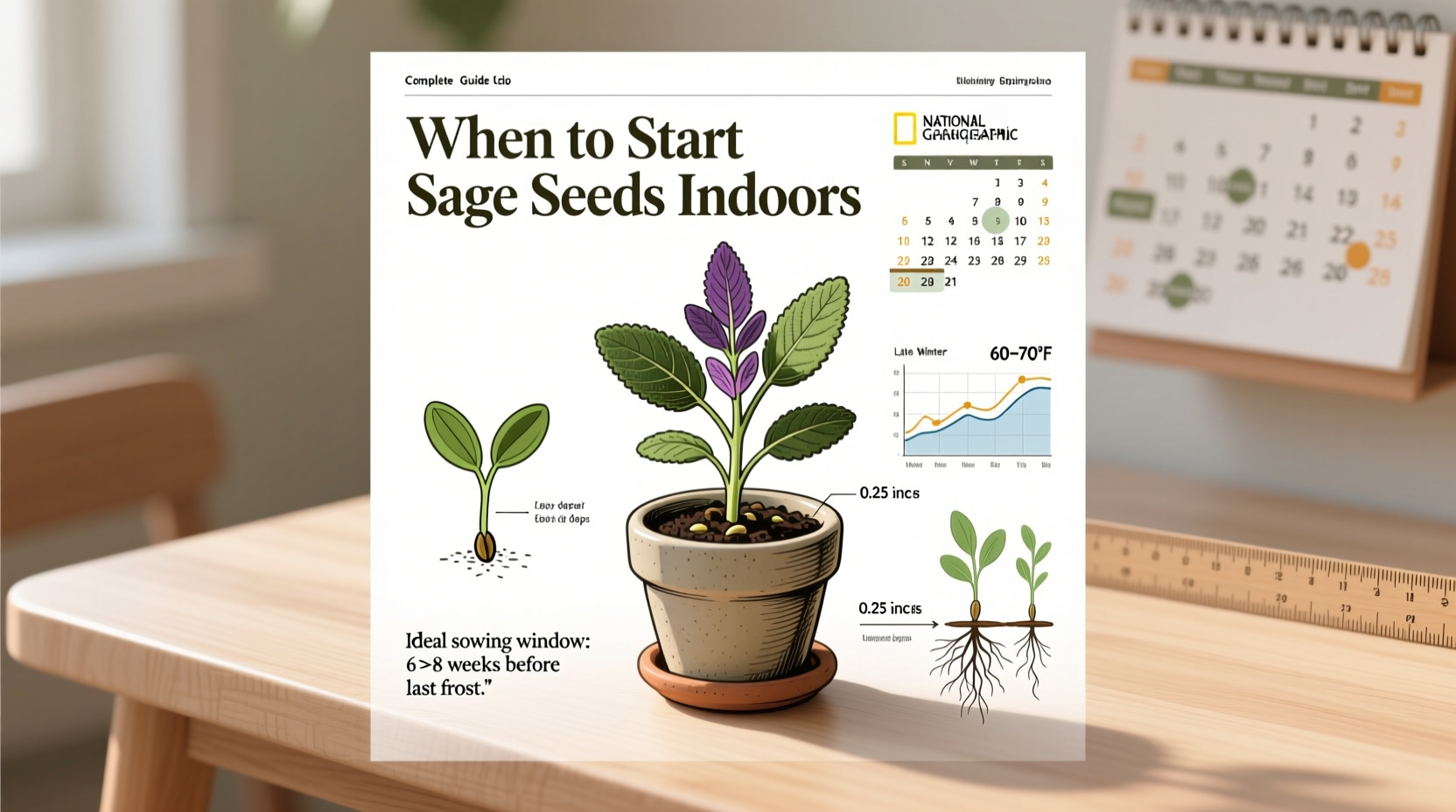 When to Start Sage Seeds Indoors: Complete Guide
