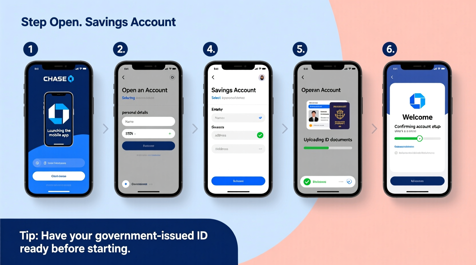 step by step guide to opening a chase savings account tips for a smooth application