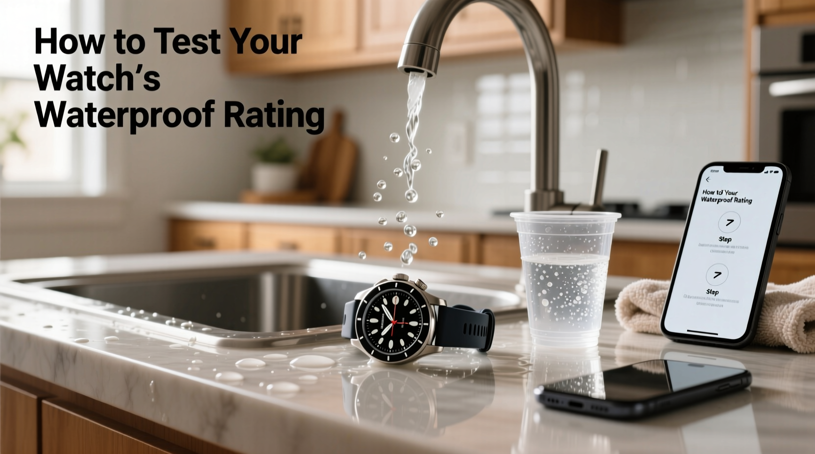 the ultimate guide to safely testing your sports watchs waterproof rating at home