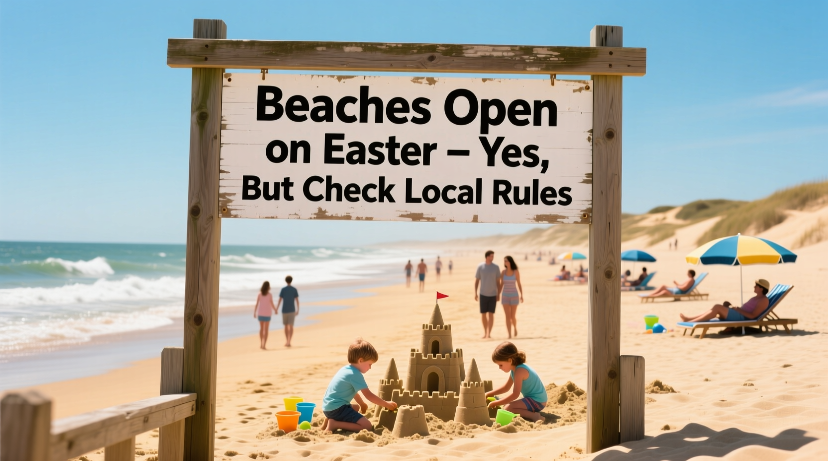 are beaches open on easter