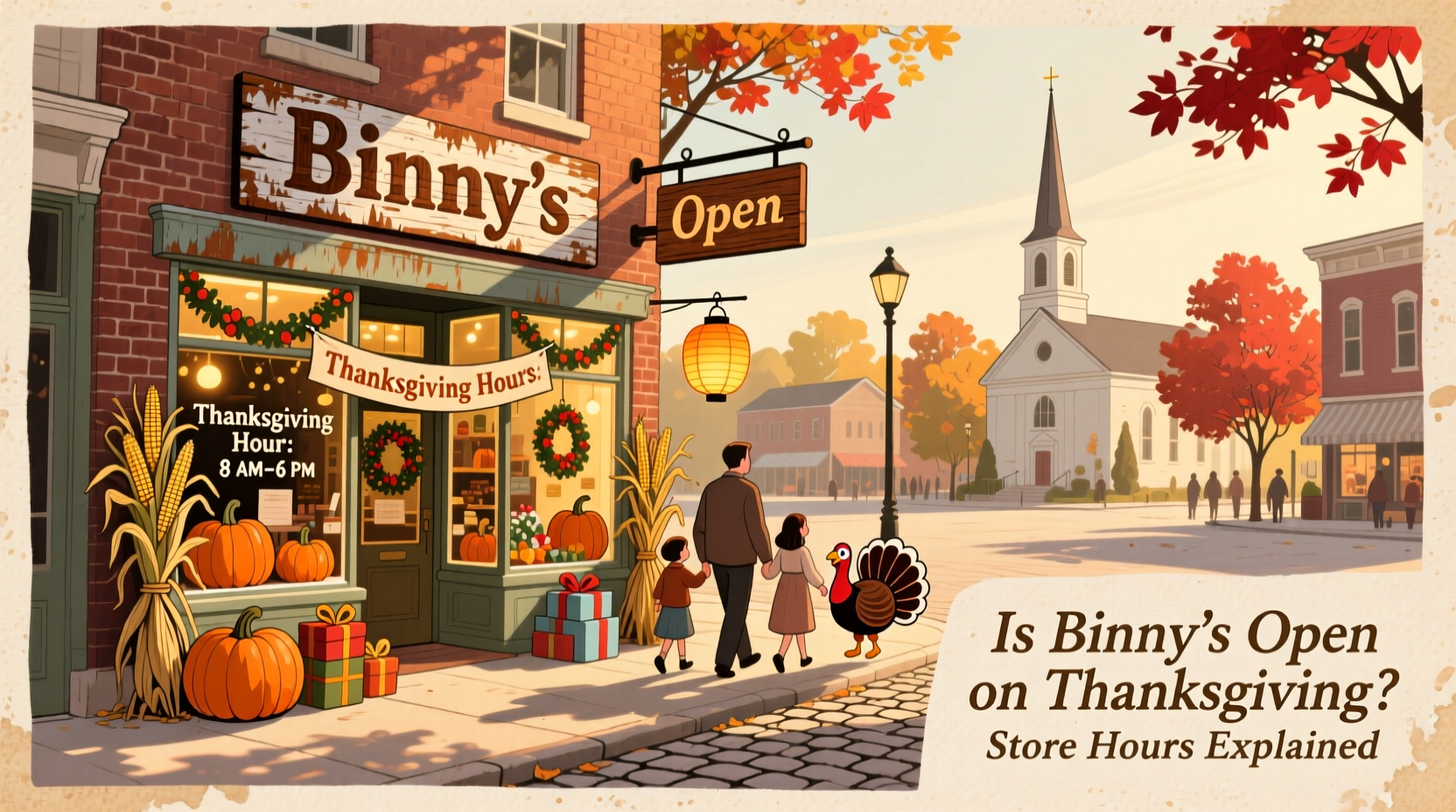 is binnys open on thanksgiving