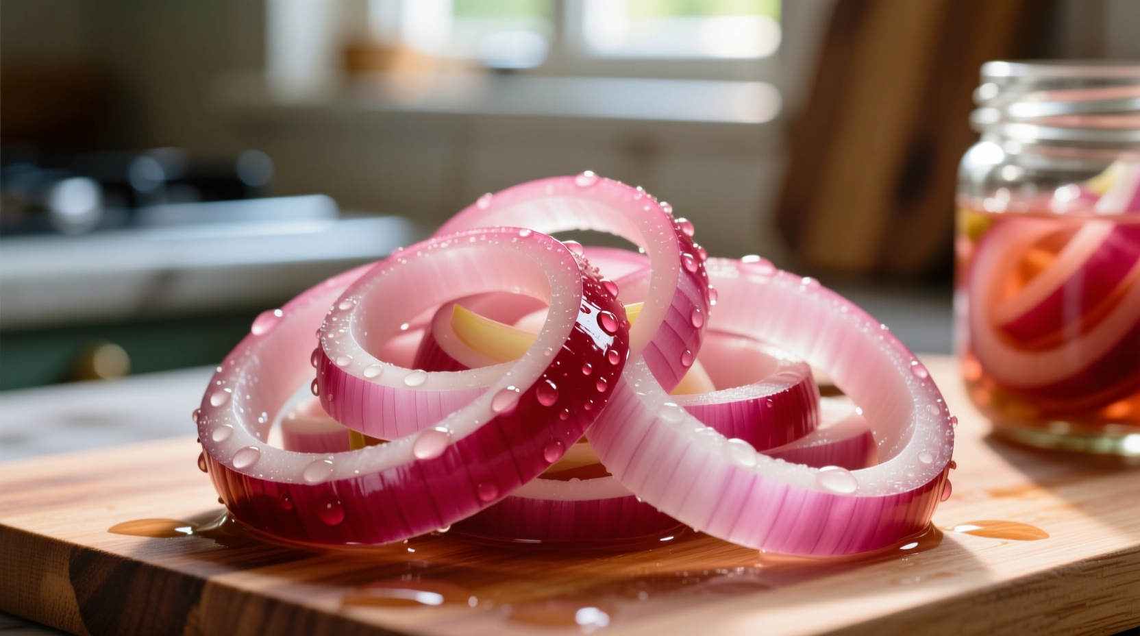 quick pickled red onions