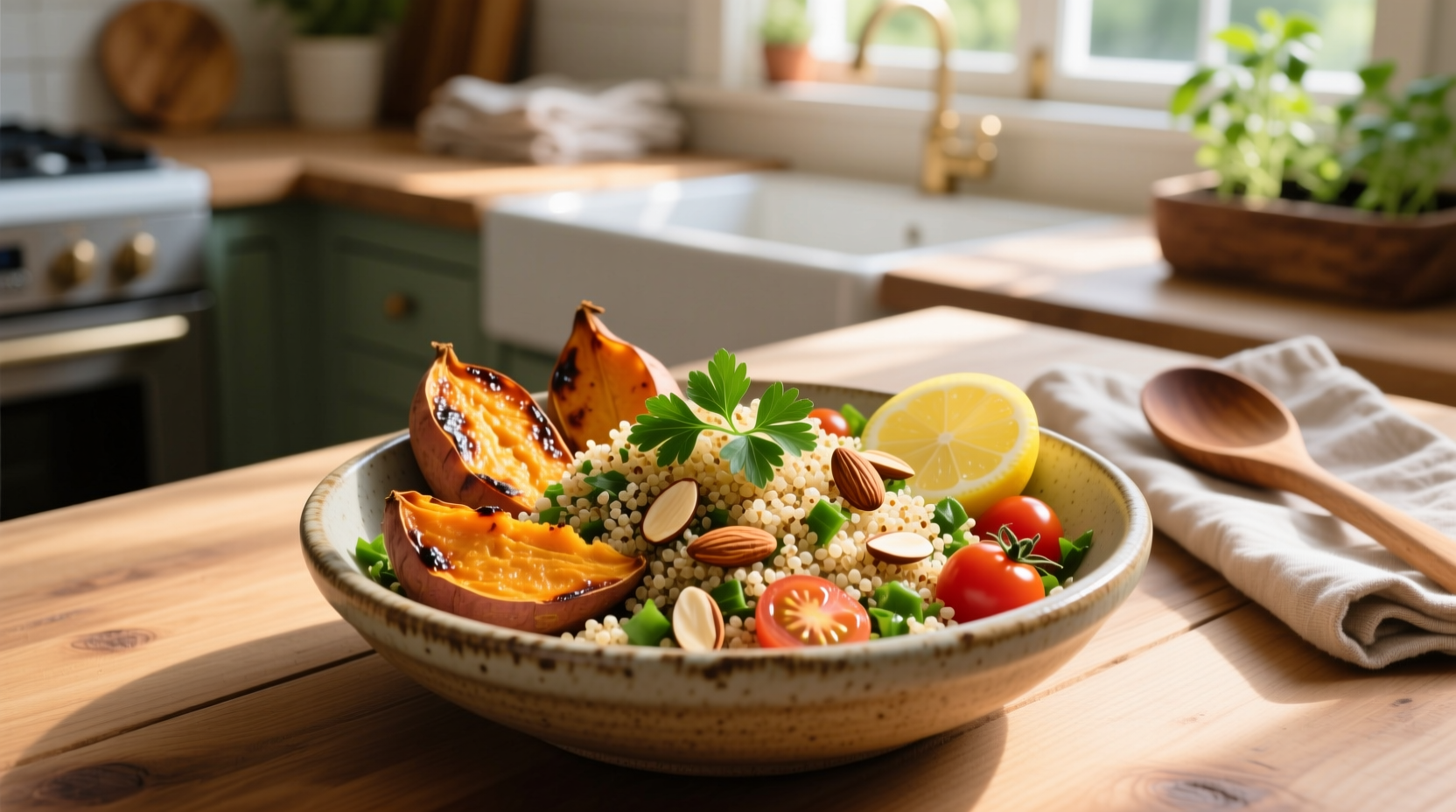 Perfect Quinoa and Sweet Potato Salad Recipe & Nutrition