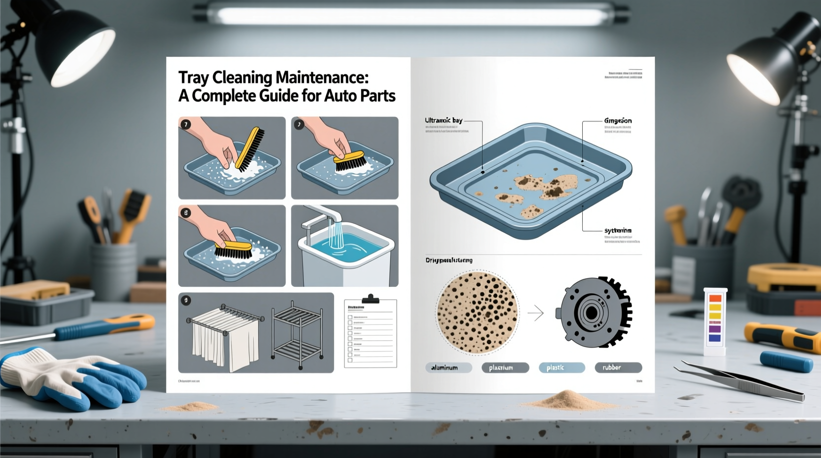 Tray Cleaning Maintenance: A Complete Guide for Auto Parts