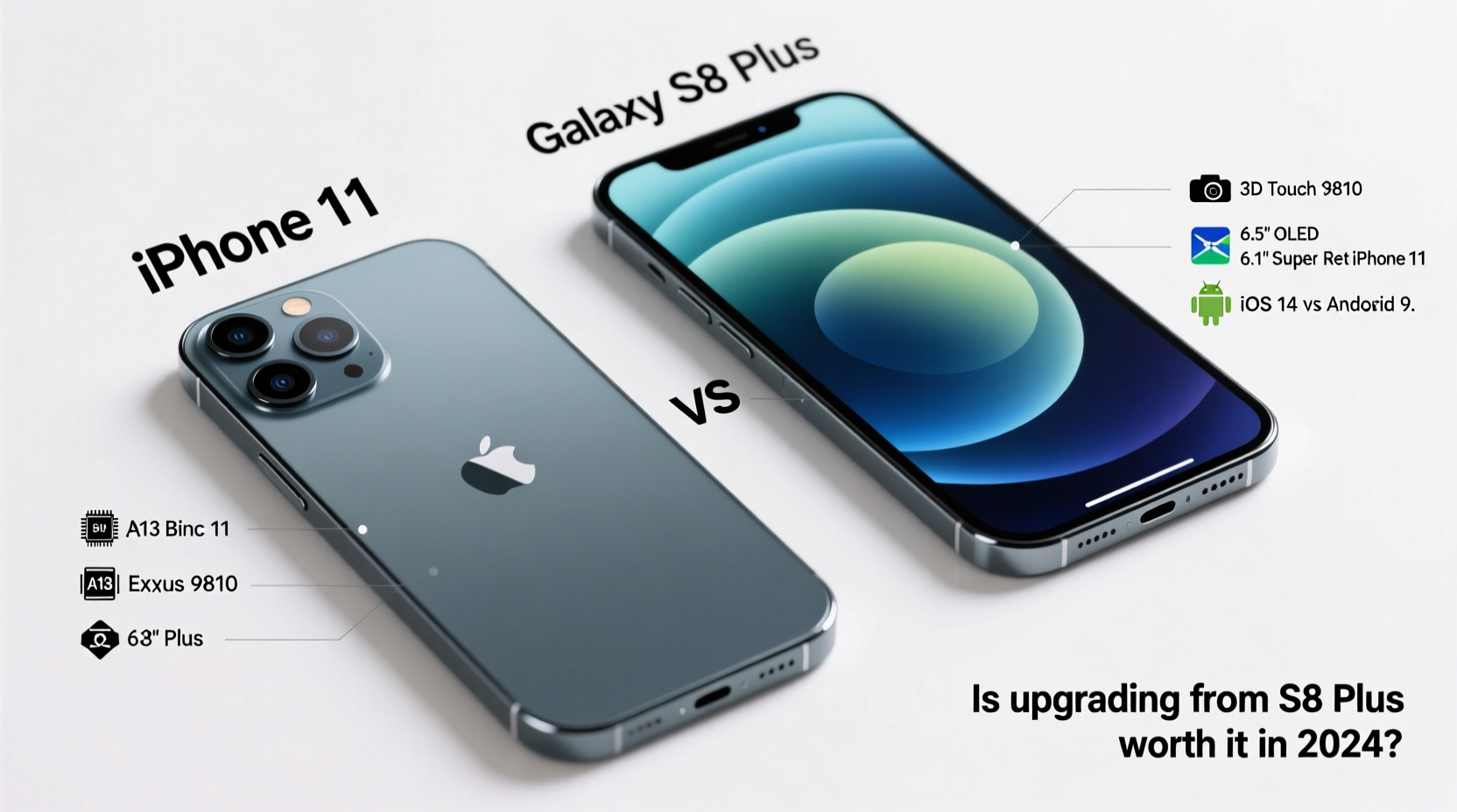 iphone 11 vs galaxy s8 plus is upgrading from an s8 even worth it anymore