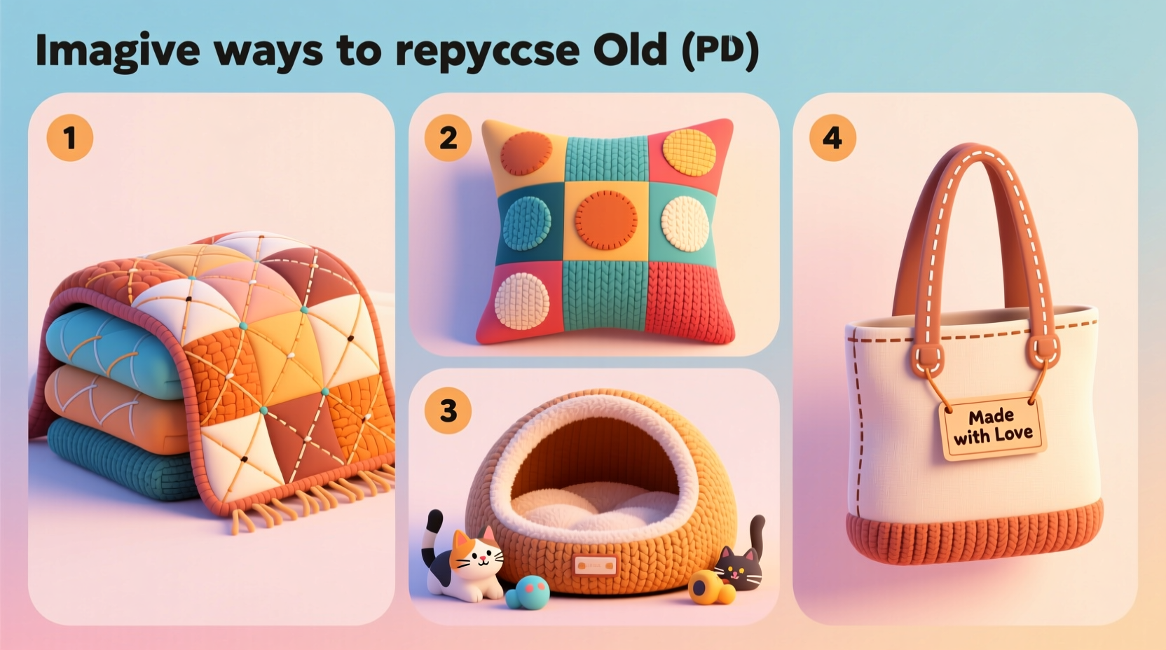 ways repurpose old sweaters