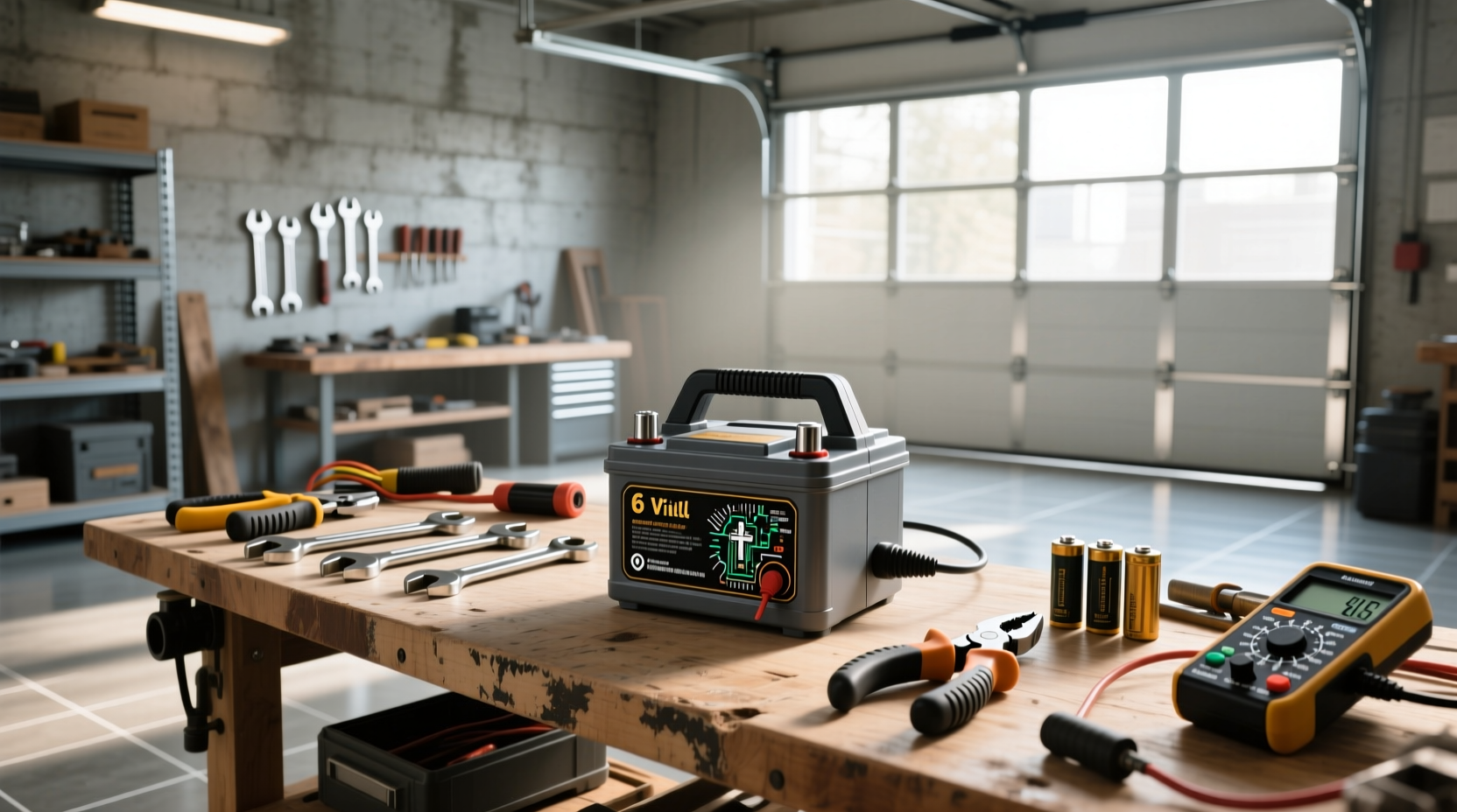 6v battery charger kit guide