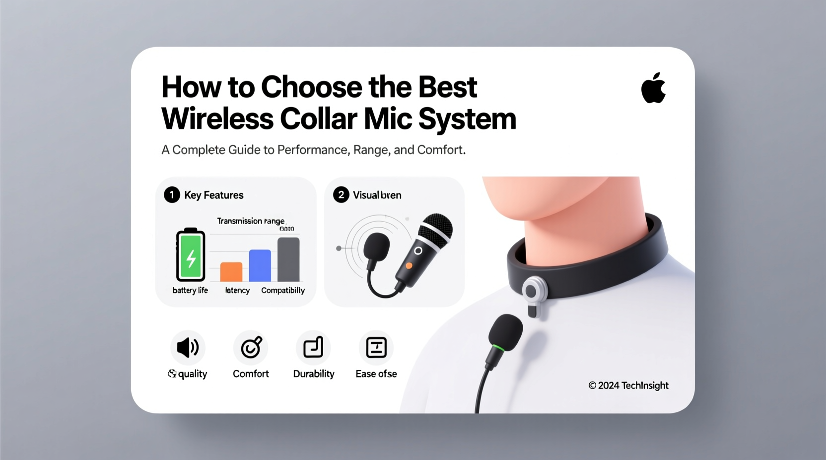 wireless collar mic system
