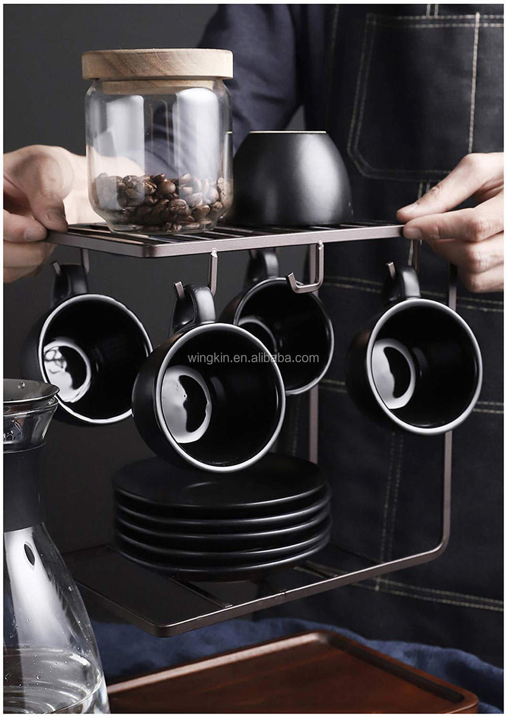 Égouttoir À Tasses Étagère De Rangement Étagère De Rangement En Métal