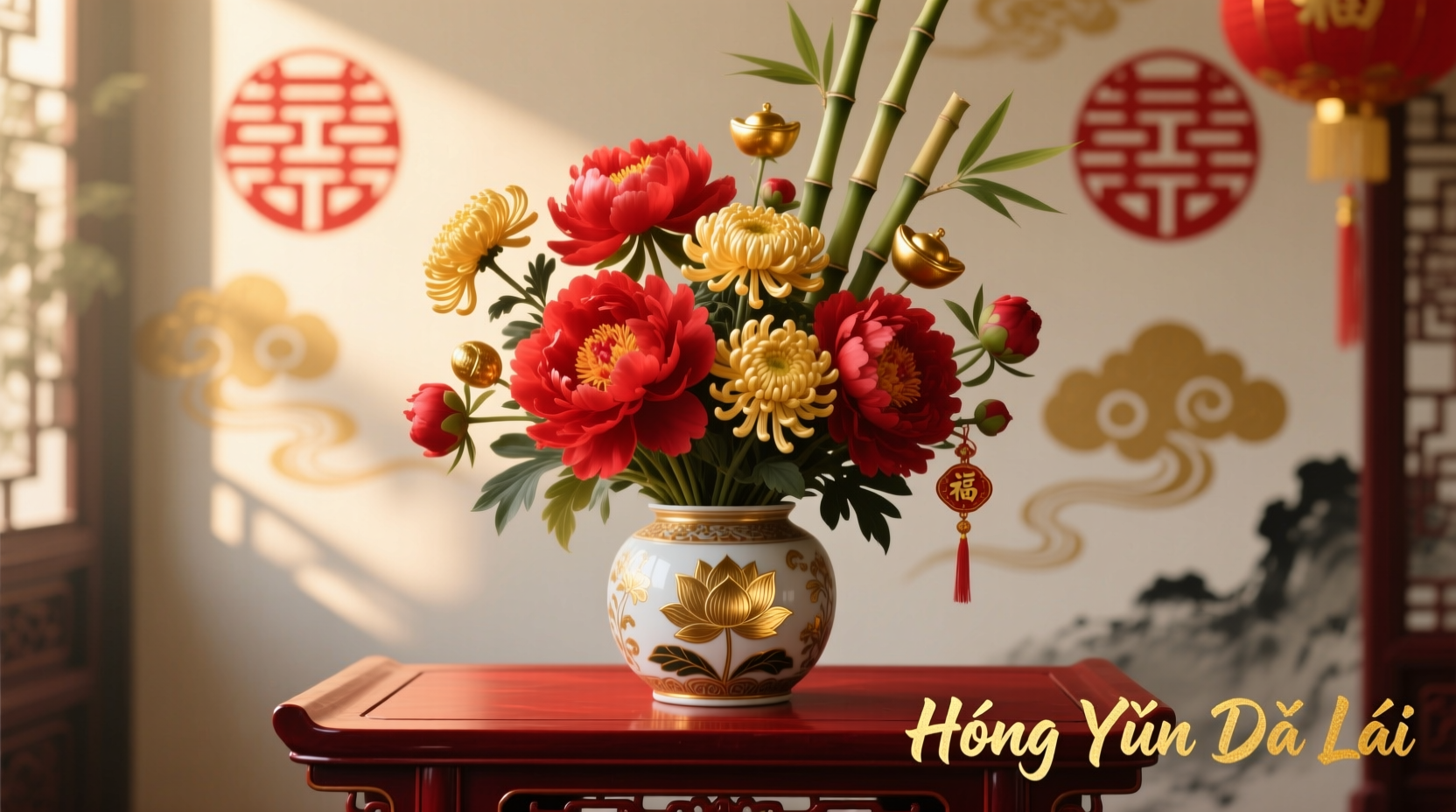 what flowers to give at new year