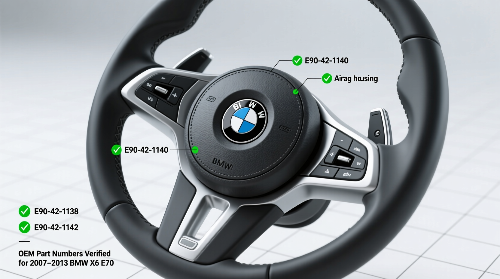 x5 e70 steering wheel replacement