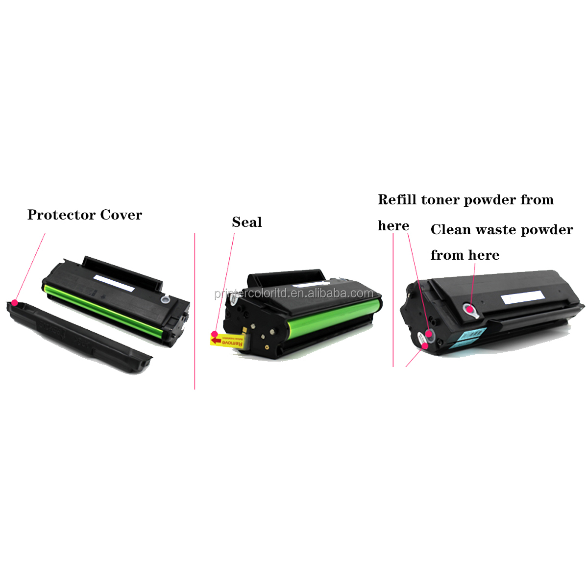 Toner Compatible TL5120X Noir Pour Imprimantes Pantum BM/BP 5100 - Marque NOPAN-INK