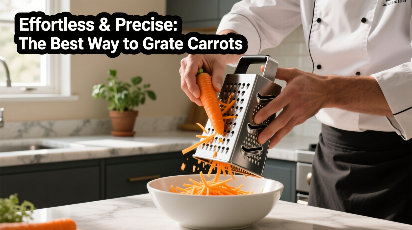 effortless and precise the best way to grate carrots explained