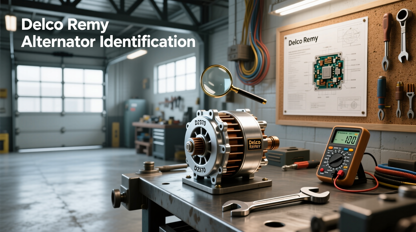 How to Identify a Delco Remy Alternator by Model and Serial Number