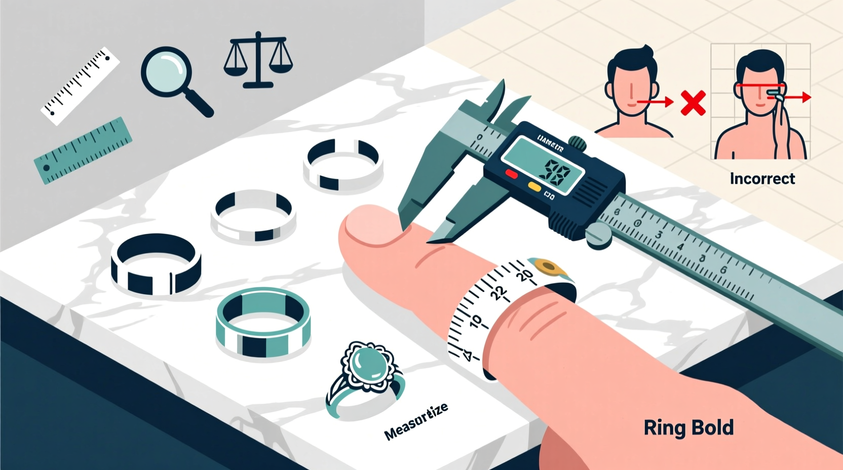 the ultimate guide to measuring ring size for open and closed rings with precision