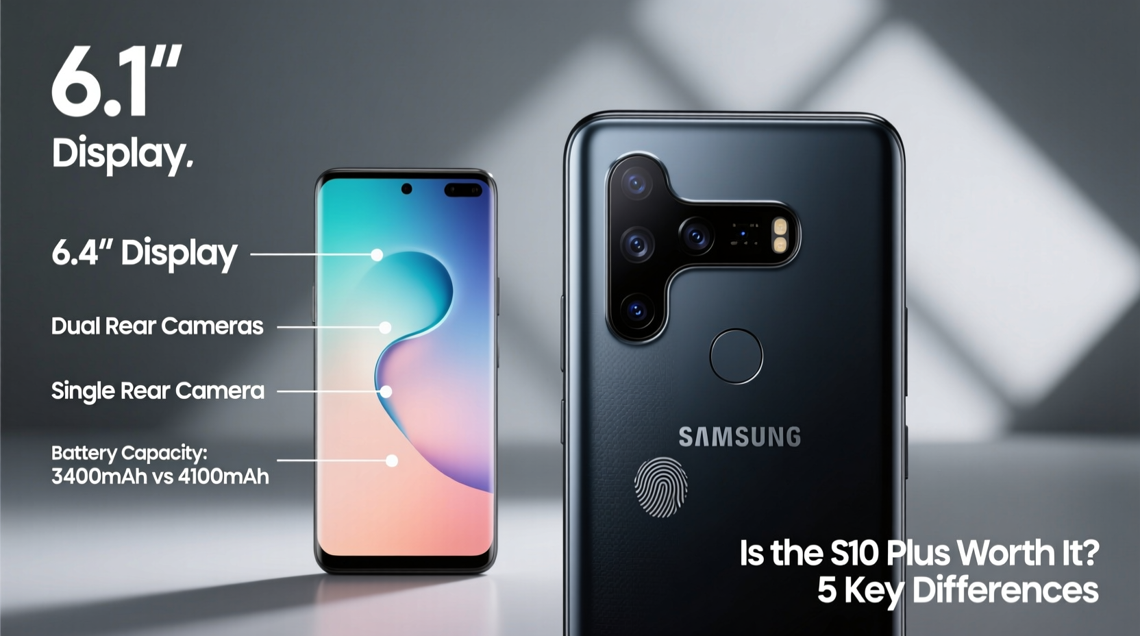 samsung s10 vs s10 plus is the plus version really worth the extra money 5