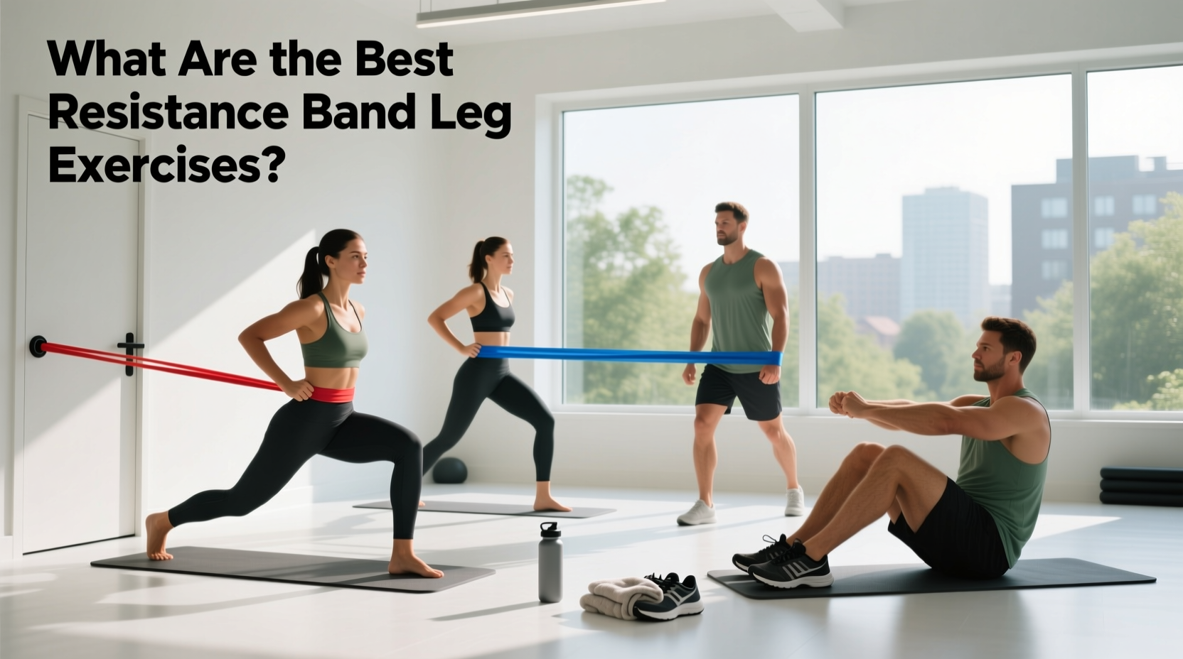 best resistance band leg exercises