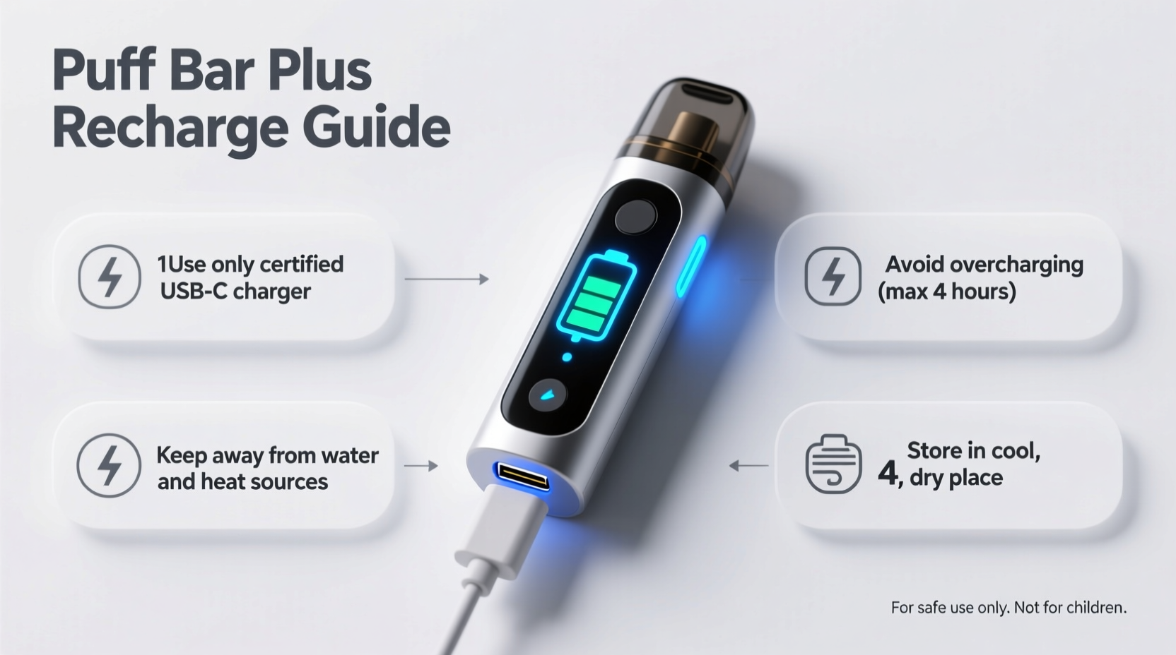 the complete guide to safely recharging your puff bar plus for extended use