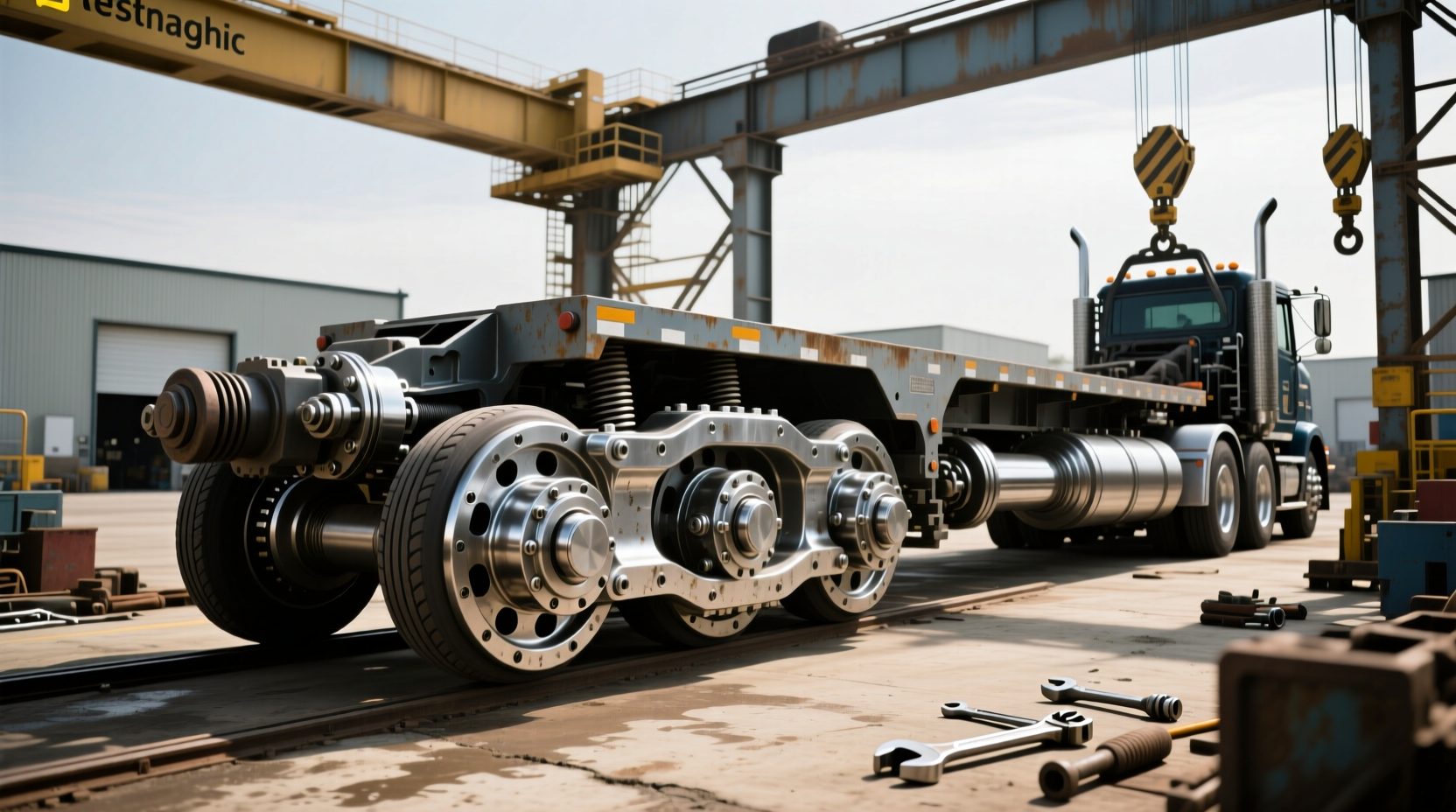 What Is a Bogie Axle Truck and How Does It Work?