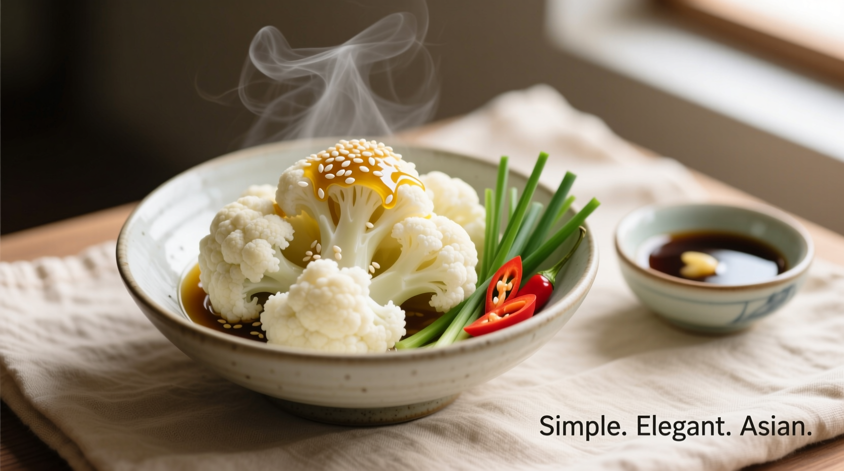 Authentic Asian Cauliflower Recipe in 25 Minutes