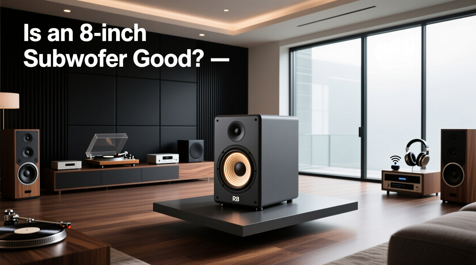 8-Inch Subwoofer Guide: How to Choose for Your Room & Use