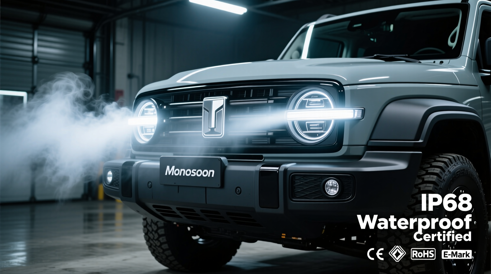 Monsoon LED Fog Lights: What Real Certification Requires