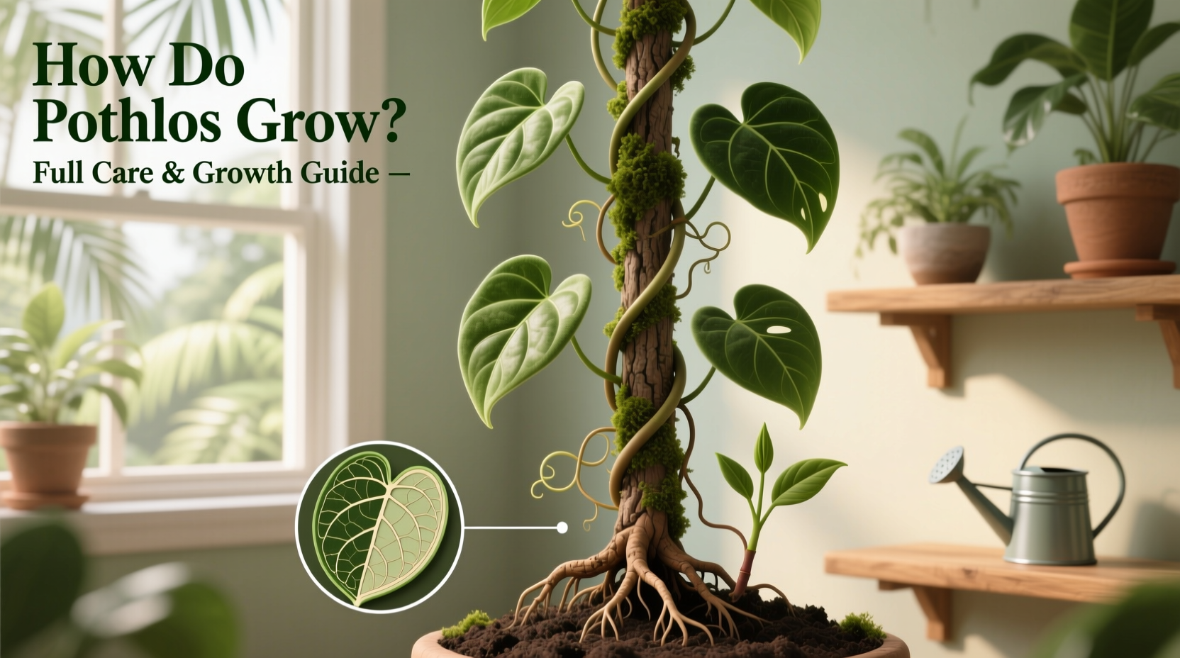 how do pothos grow