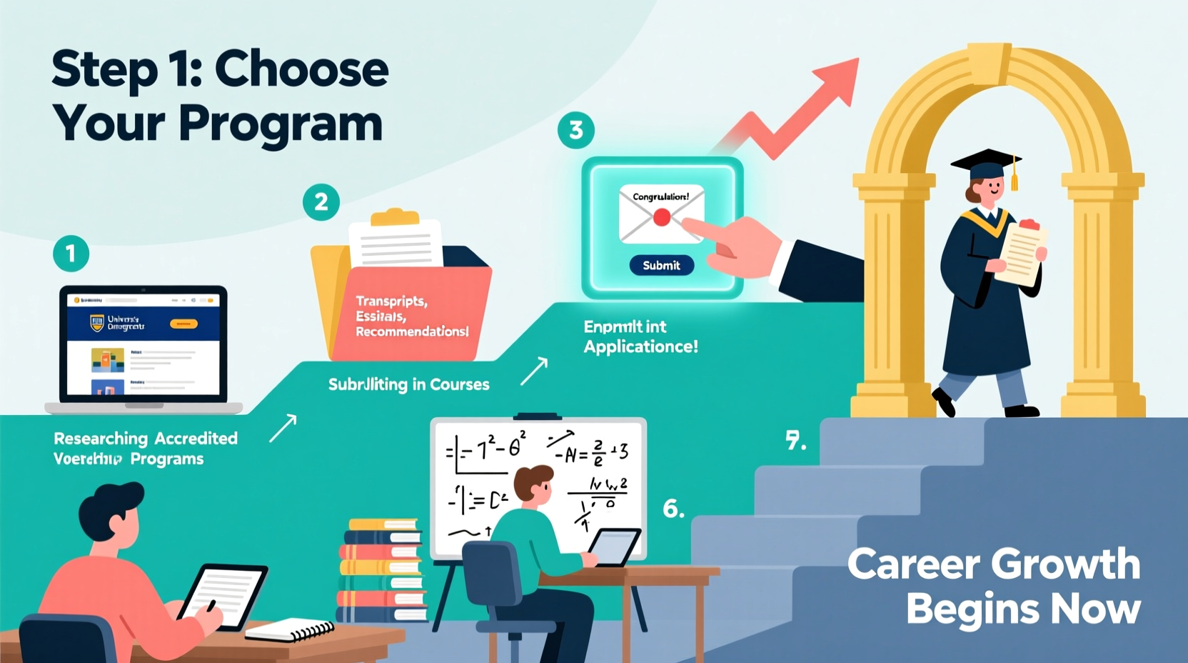 how to get a masters degree a step by step guide to success and career advancement