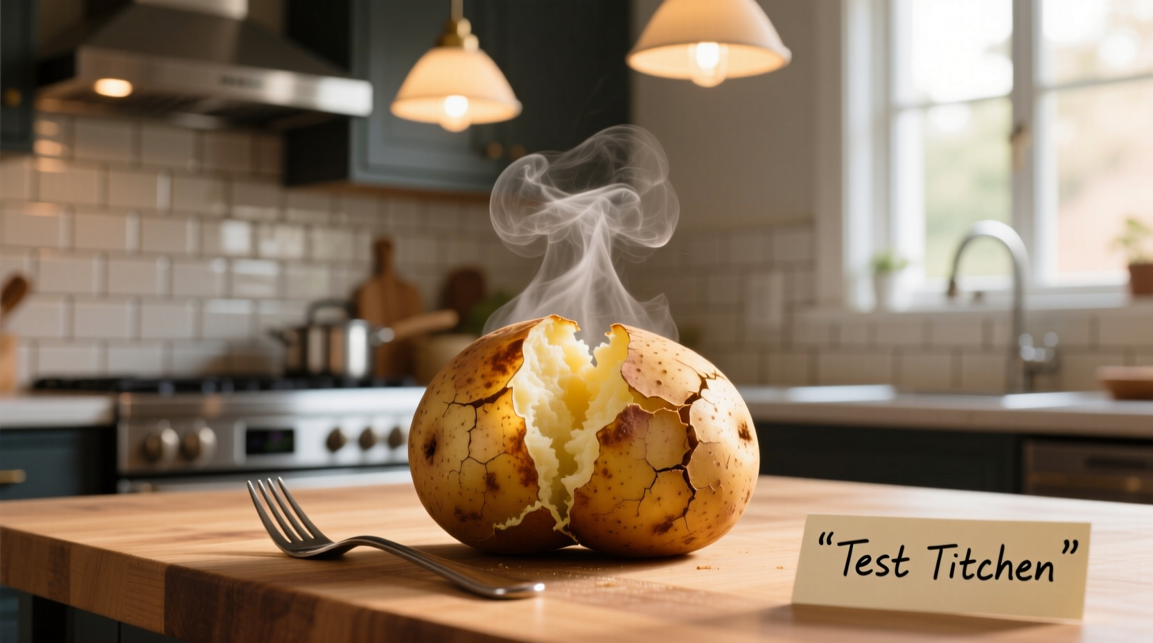 Perfect Test Kitchen Baked Potato Method Revealed
