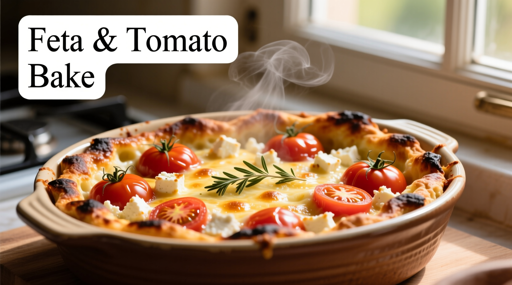 Perfect Feta Cheese and Tomato Bake Recipe in 30 Minutes