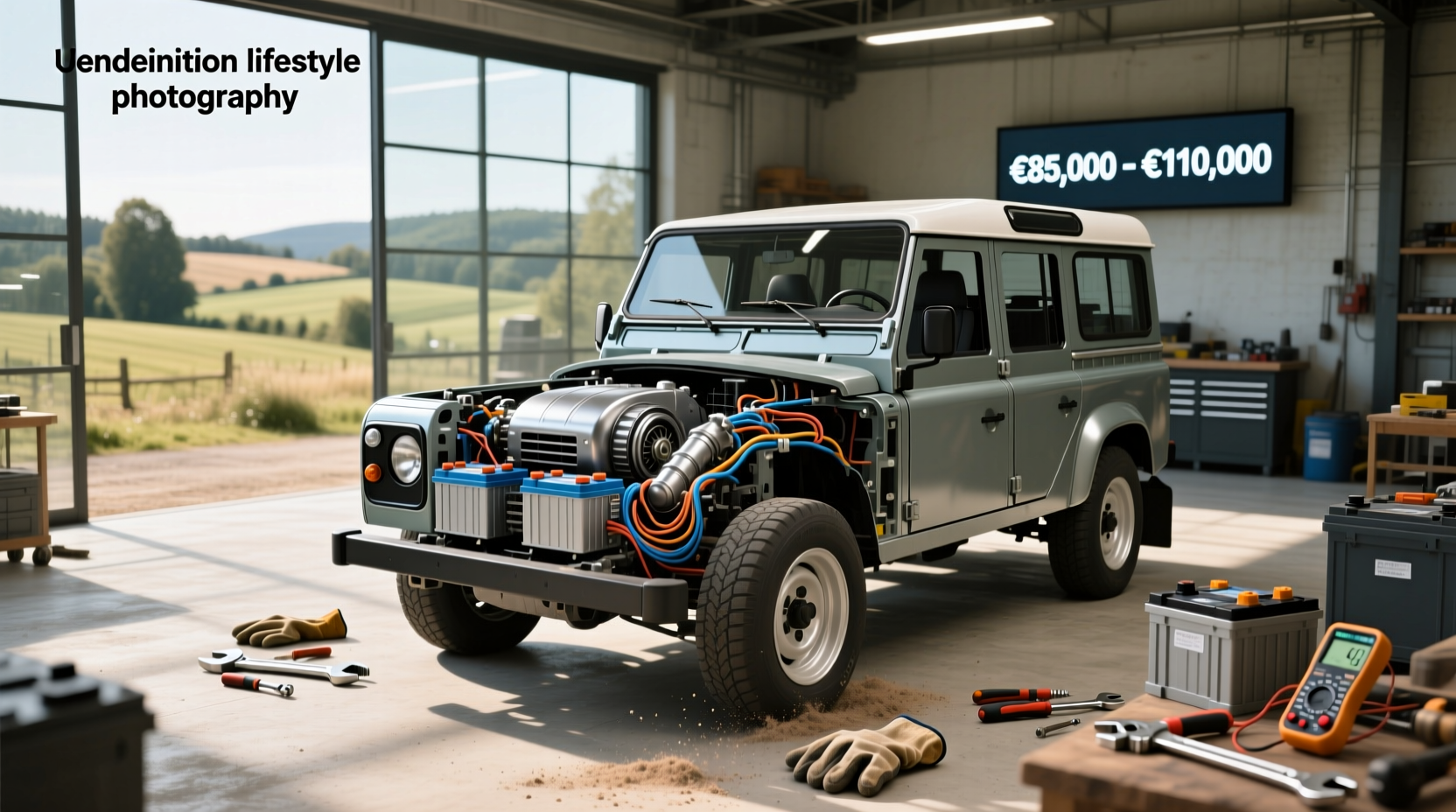 How to choose land rover ev conversion kit,How much does it cost to convert a Land Rover to electric?