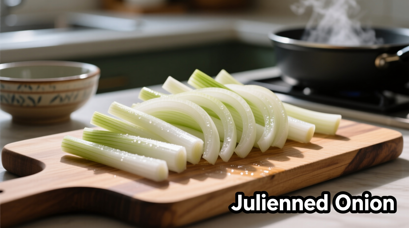 onion julienned