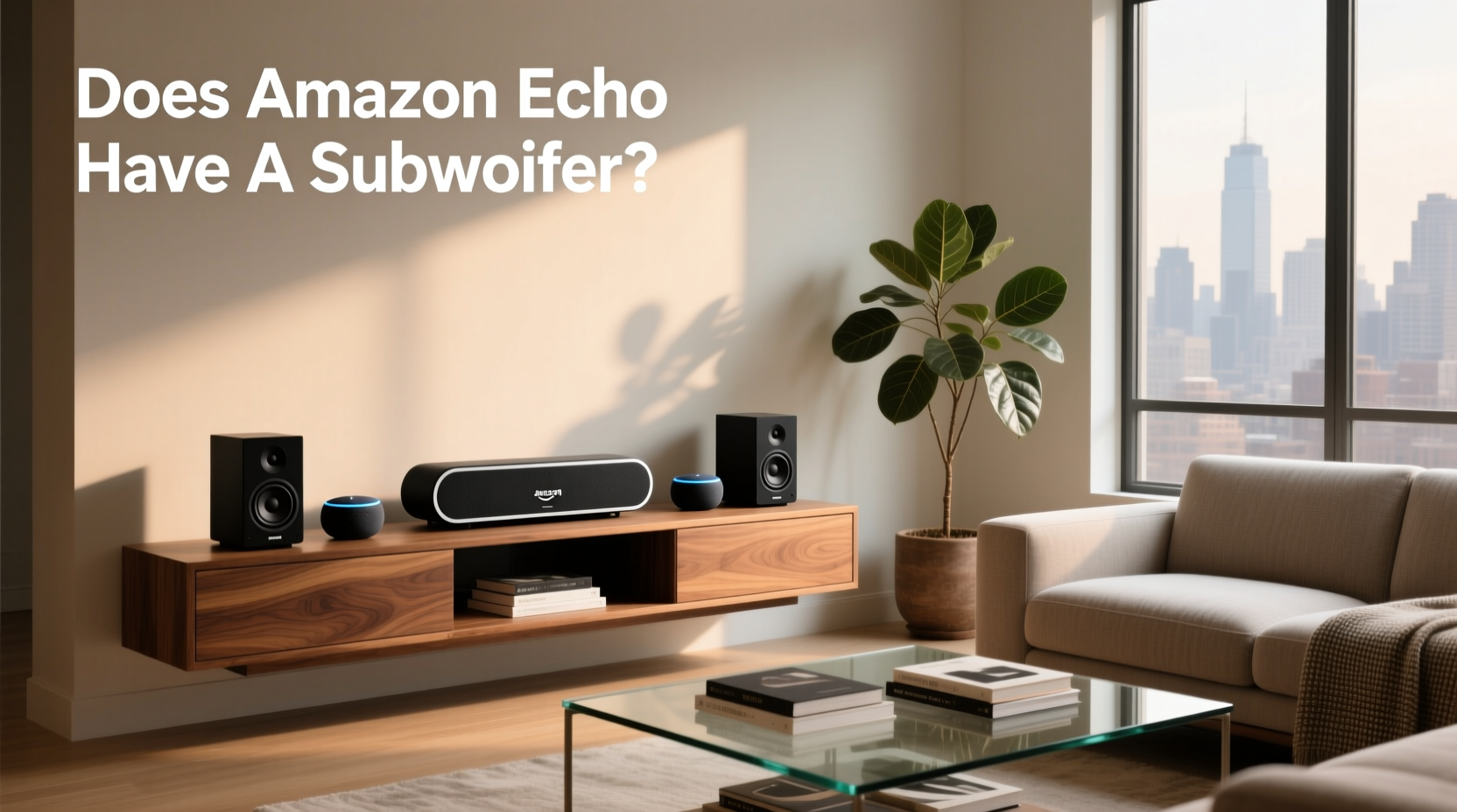 Amazon Echo Subwoofer Guide: How to Choose & Use One