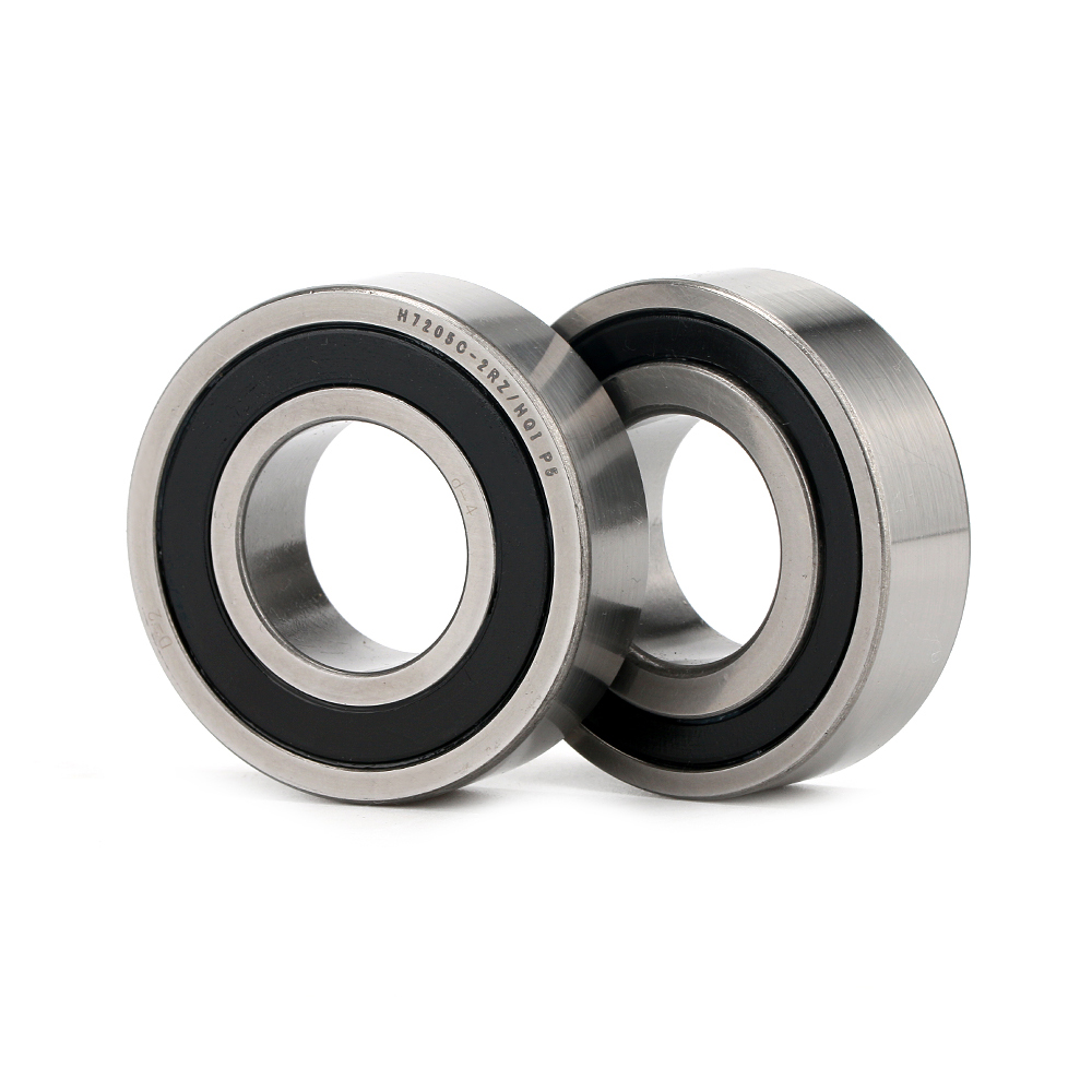 ABEC7 High quality angular contact ball bearing hybrid ceramic Si3N4 balls 7000 7000-2RS