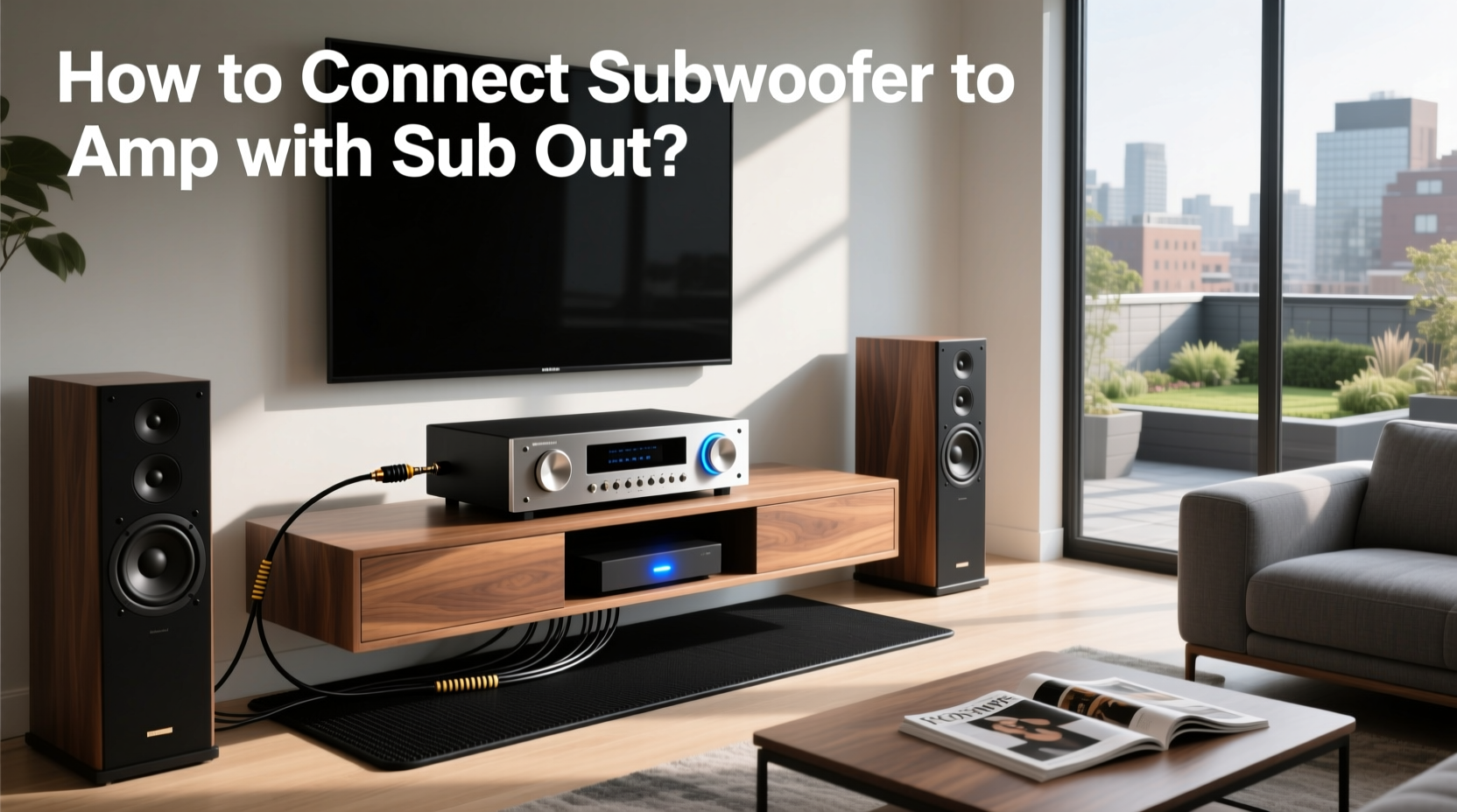 How to Connect Subwoofer to Amp with Sub Out: A Practical Guide