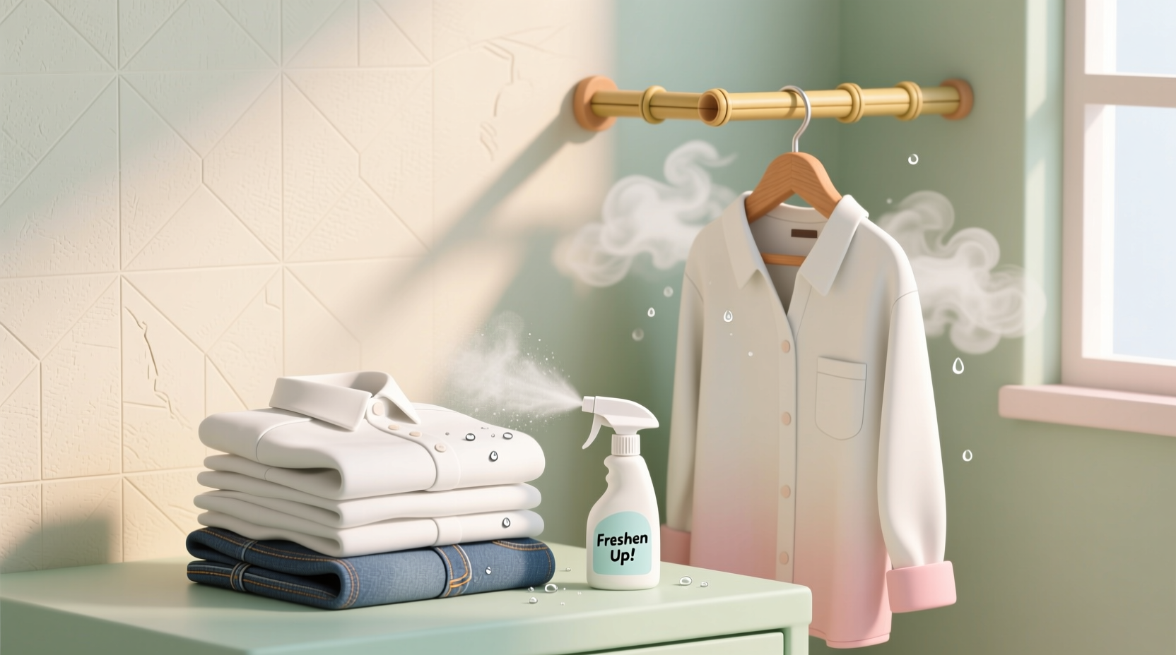 how to freshen clothes between washes