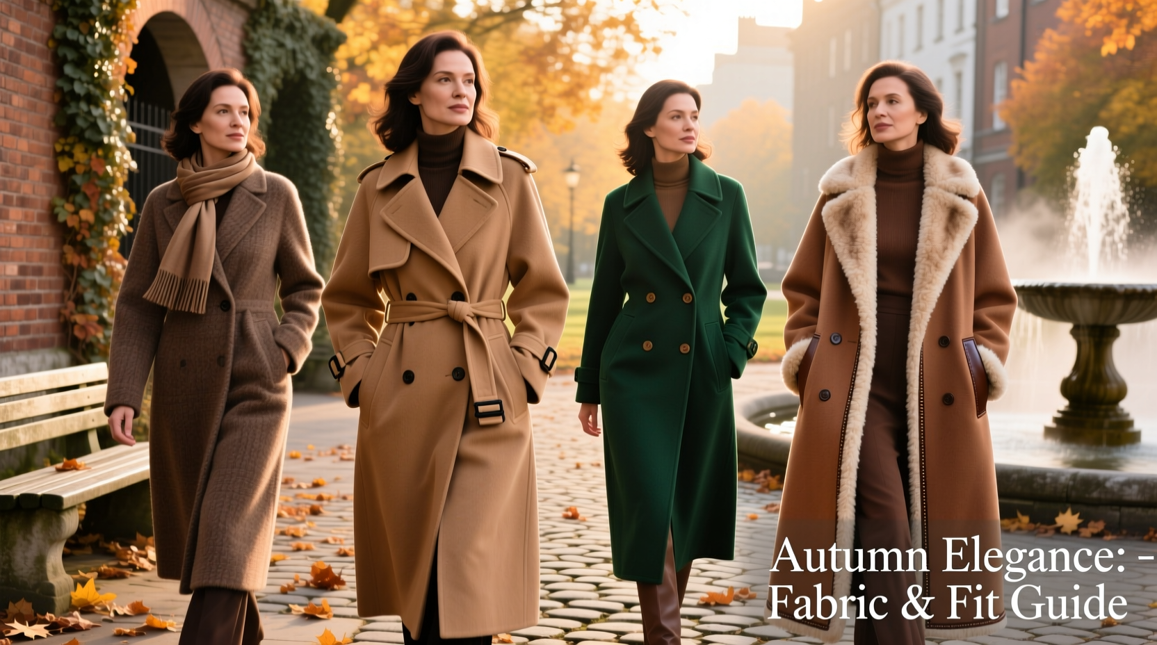how to choose elegant coats for autumn weather style tips and fabric guide