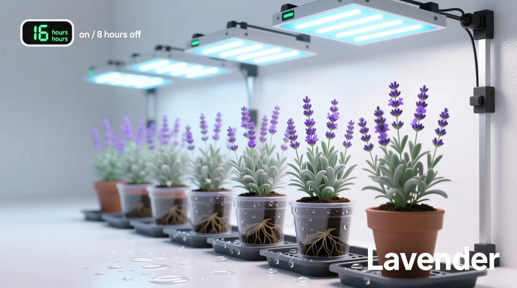 How to Grow Lavender Under LED Lights Successfully