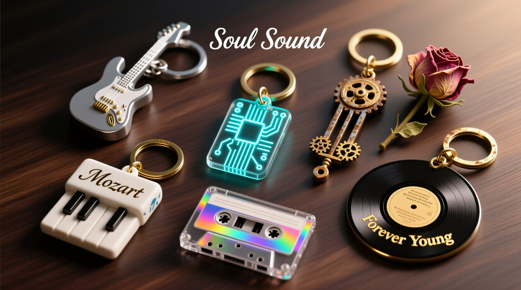 7 creative ways to find unique music themed keychains that stand out