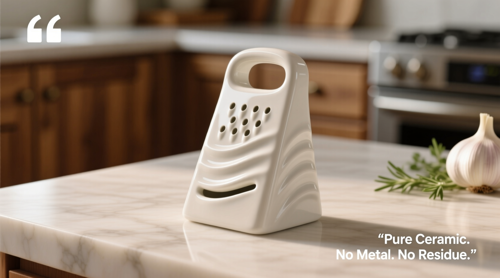Ceramic Garlic Grater: Odor-Free Mincing Explained