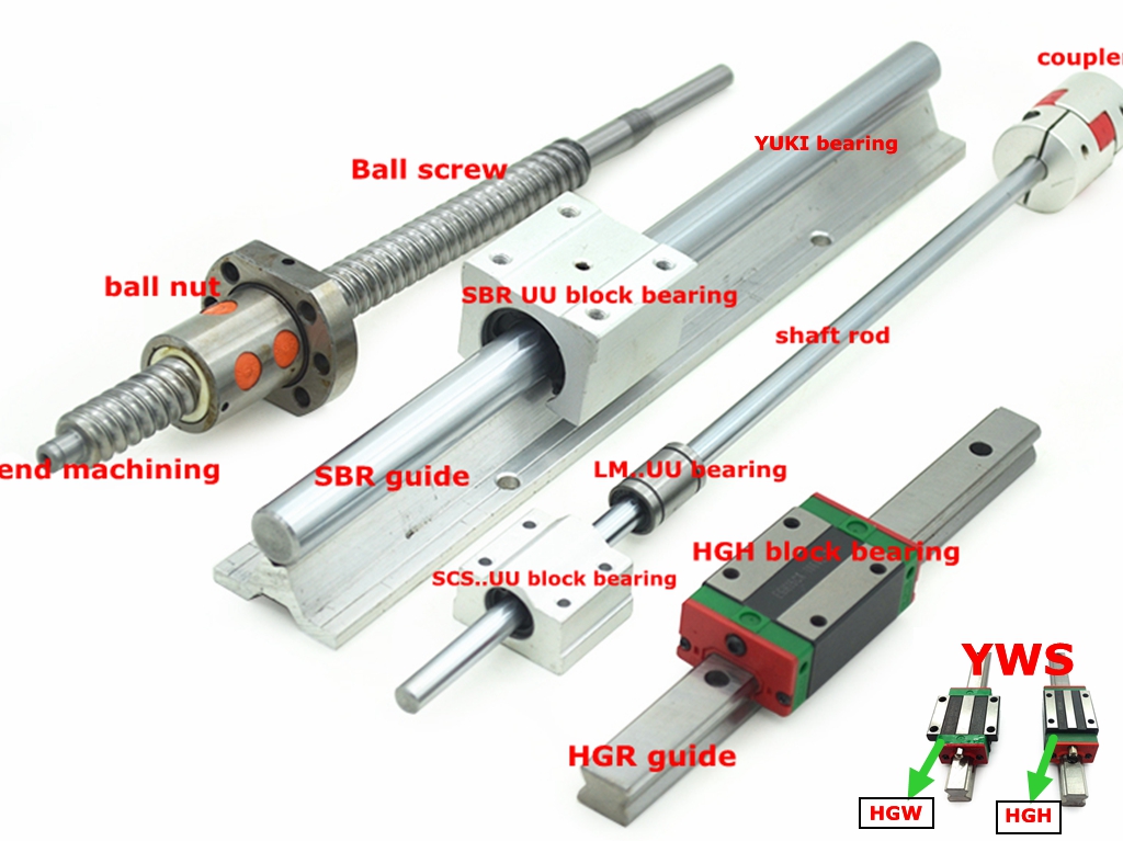 SFKR00801 SFKR00802 SFKR0802.5 DFC7 8mm ball screw ballscrews 1mm 2mm 2.5mm pitch with nut SFK00801 SFK00802 SFK0802.5