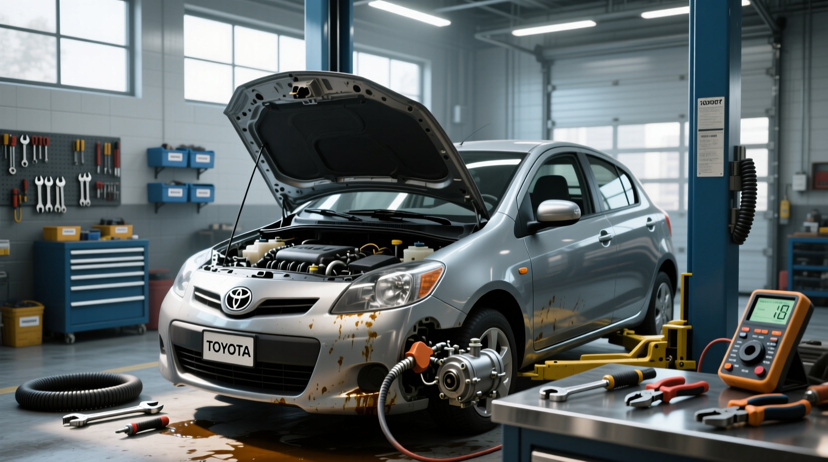 2007 toyota yaris fuel pump replacement guide