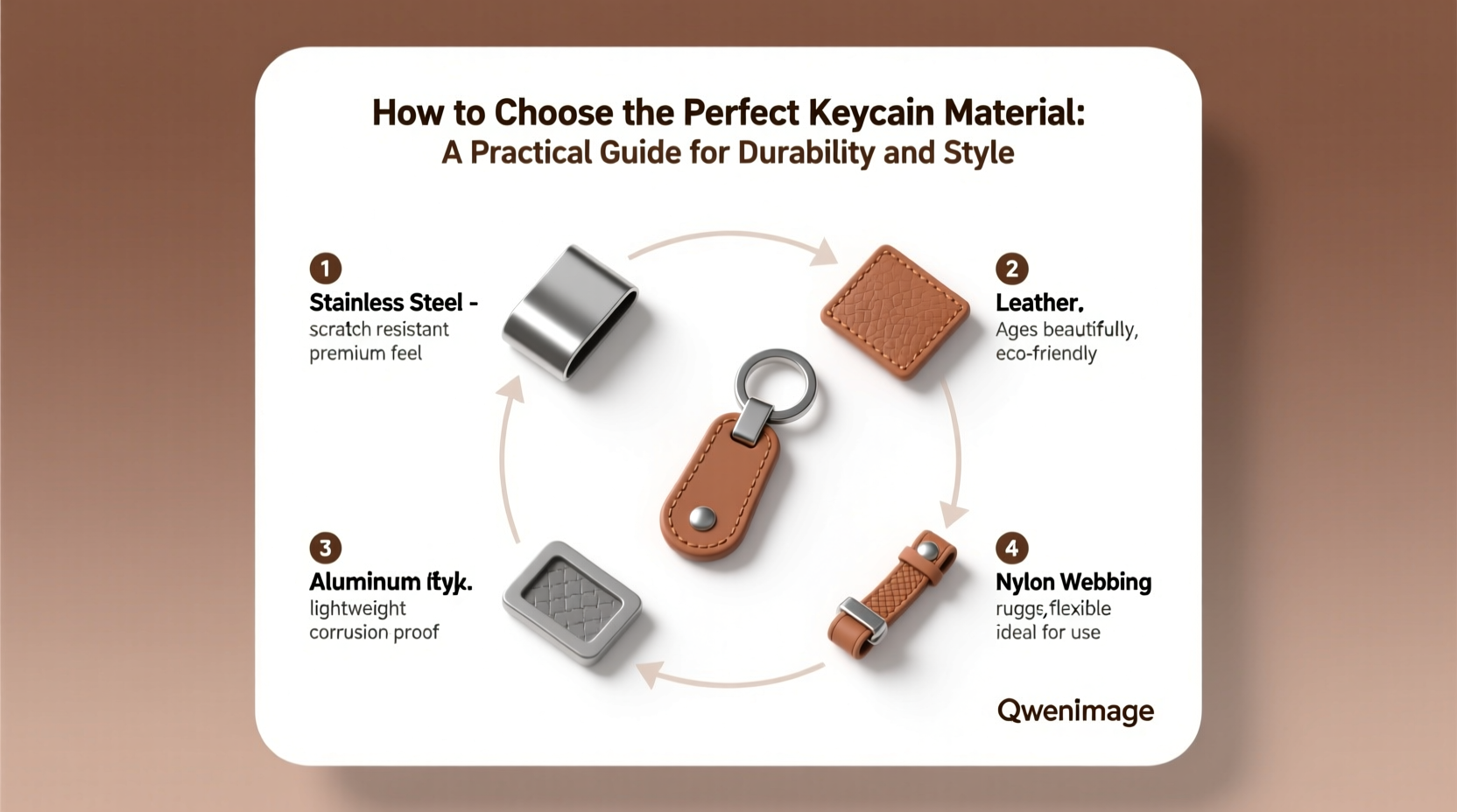 how to select the perfect keychain material a practical guide for durability and style