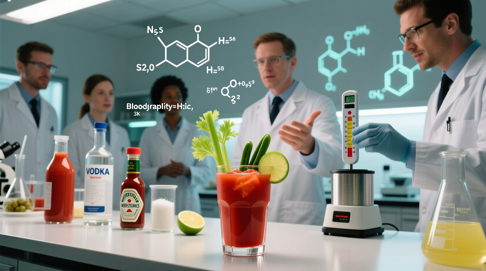 chemists explain how to make the perfect bloody mary