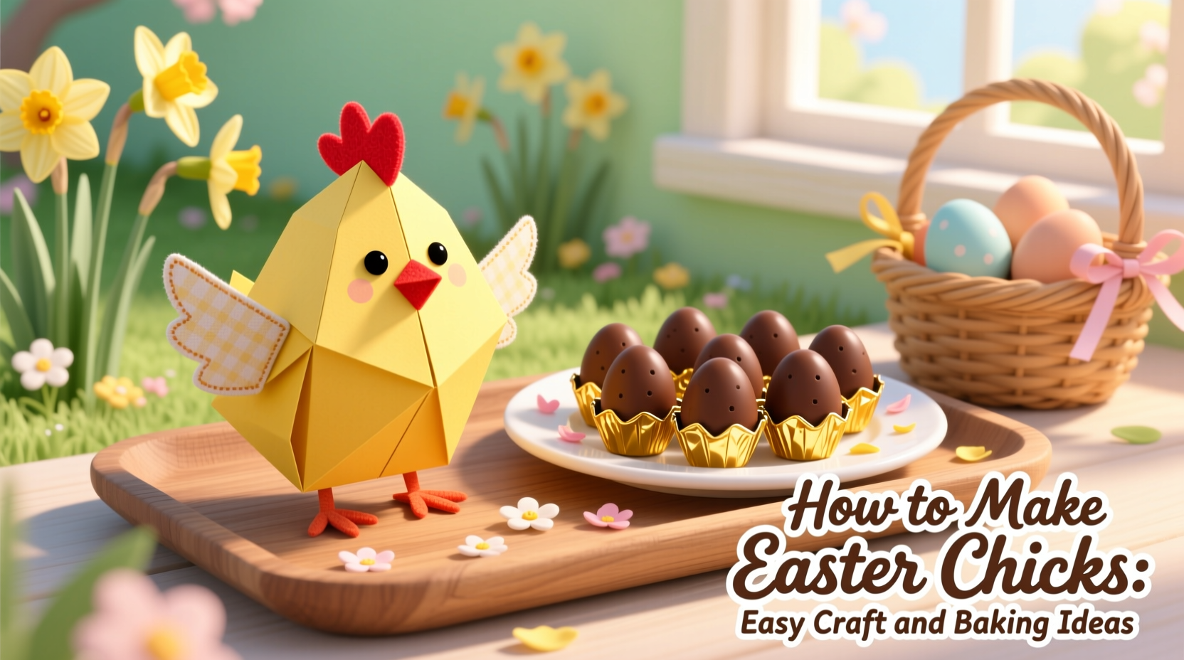how to make easter chicks