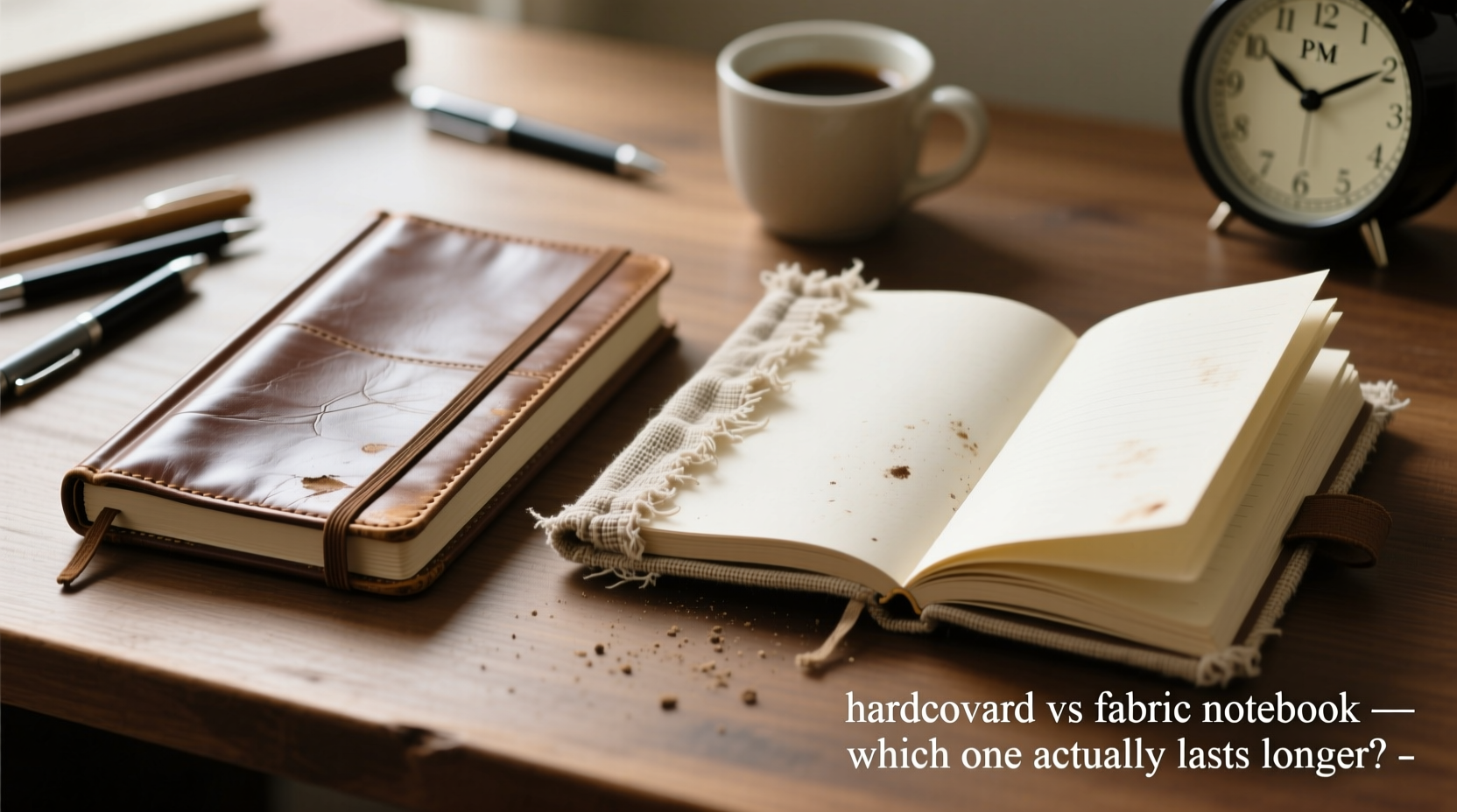 hardcover vs fabric notebook which one actually lasts longer