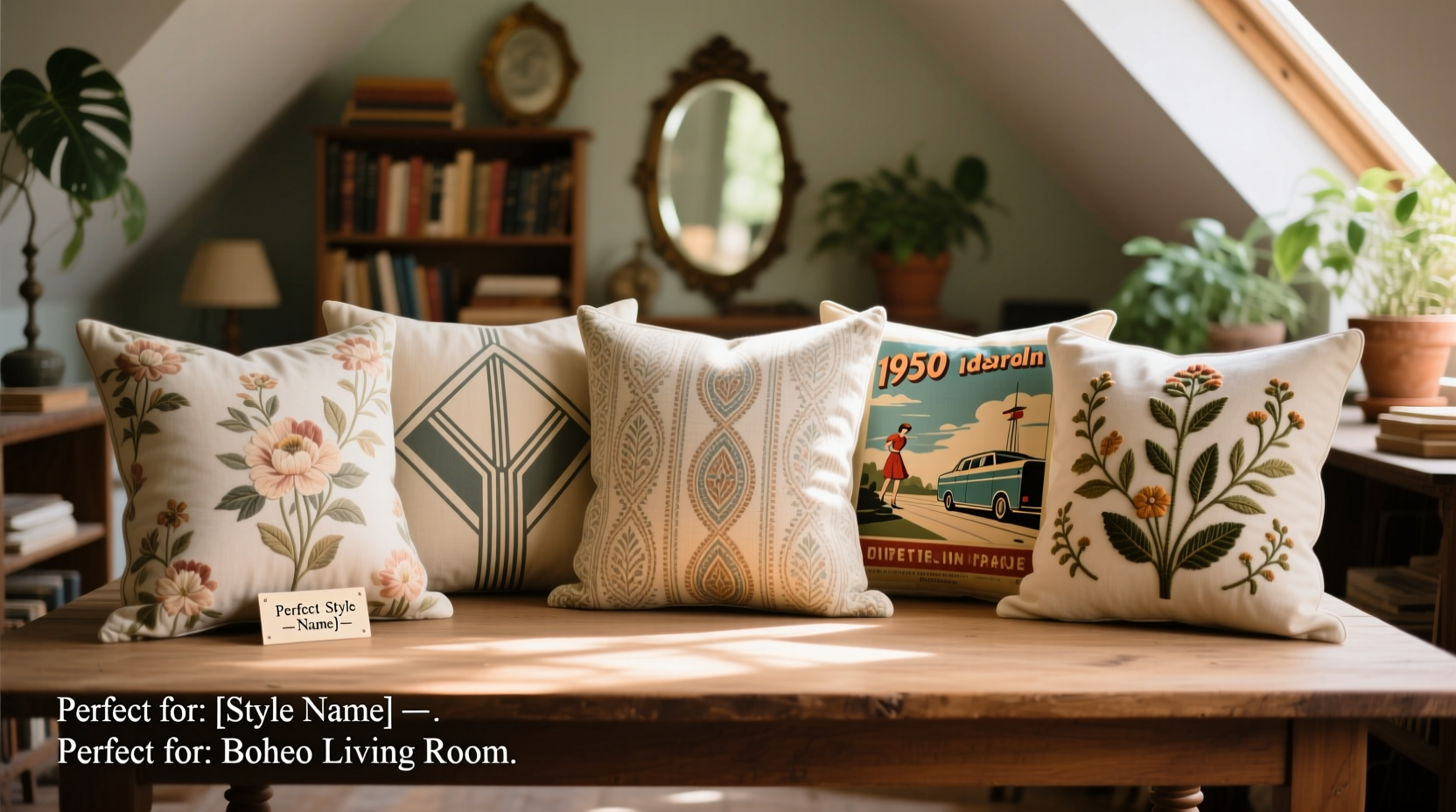 a practical guide to selecting the perfect print for your vintage pillow cover
