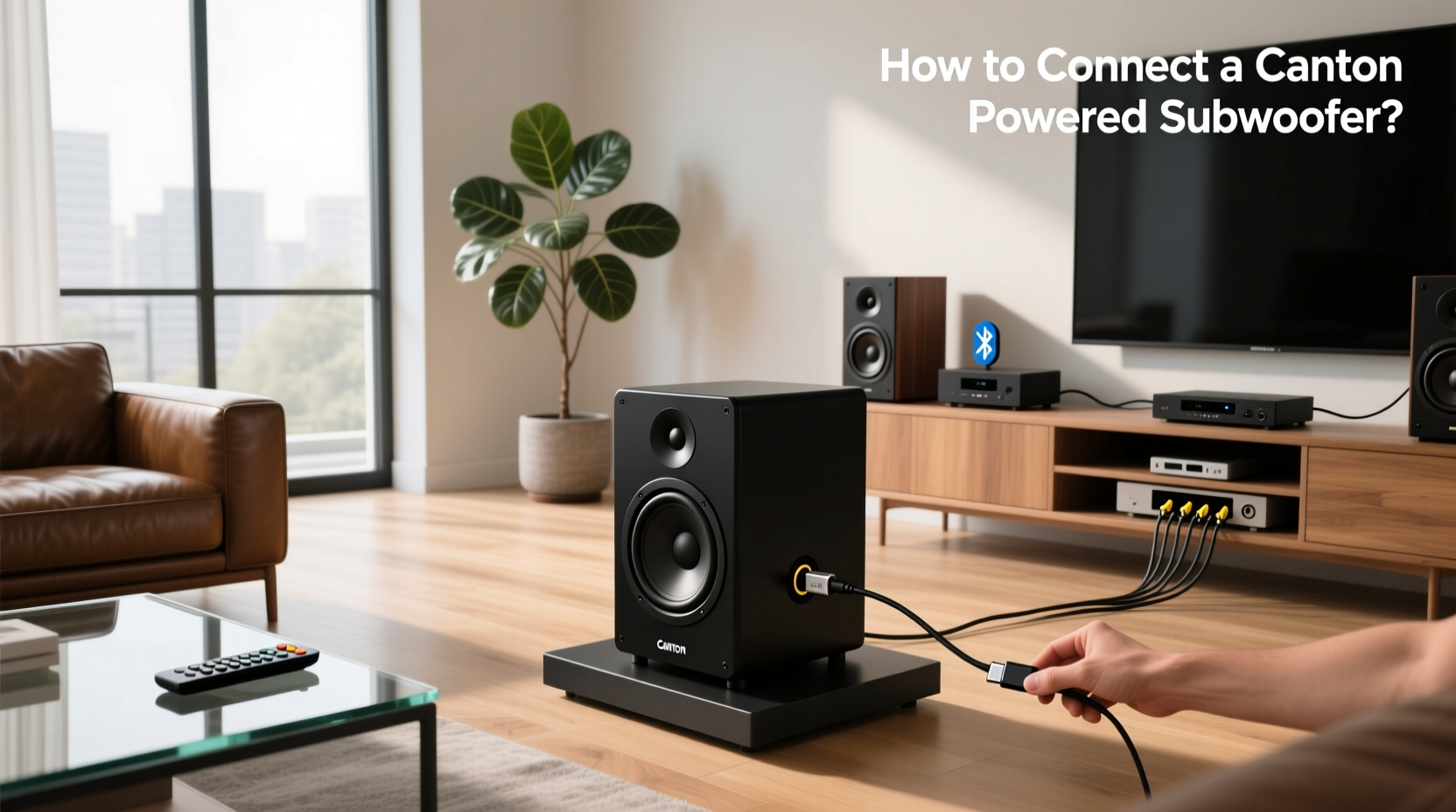How to Connect Canton Powered Subwoofer: A Practical Guide